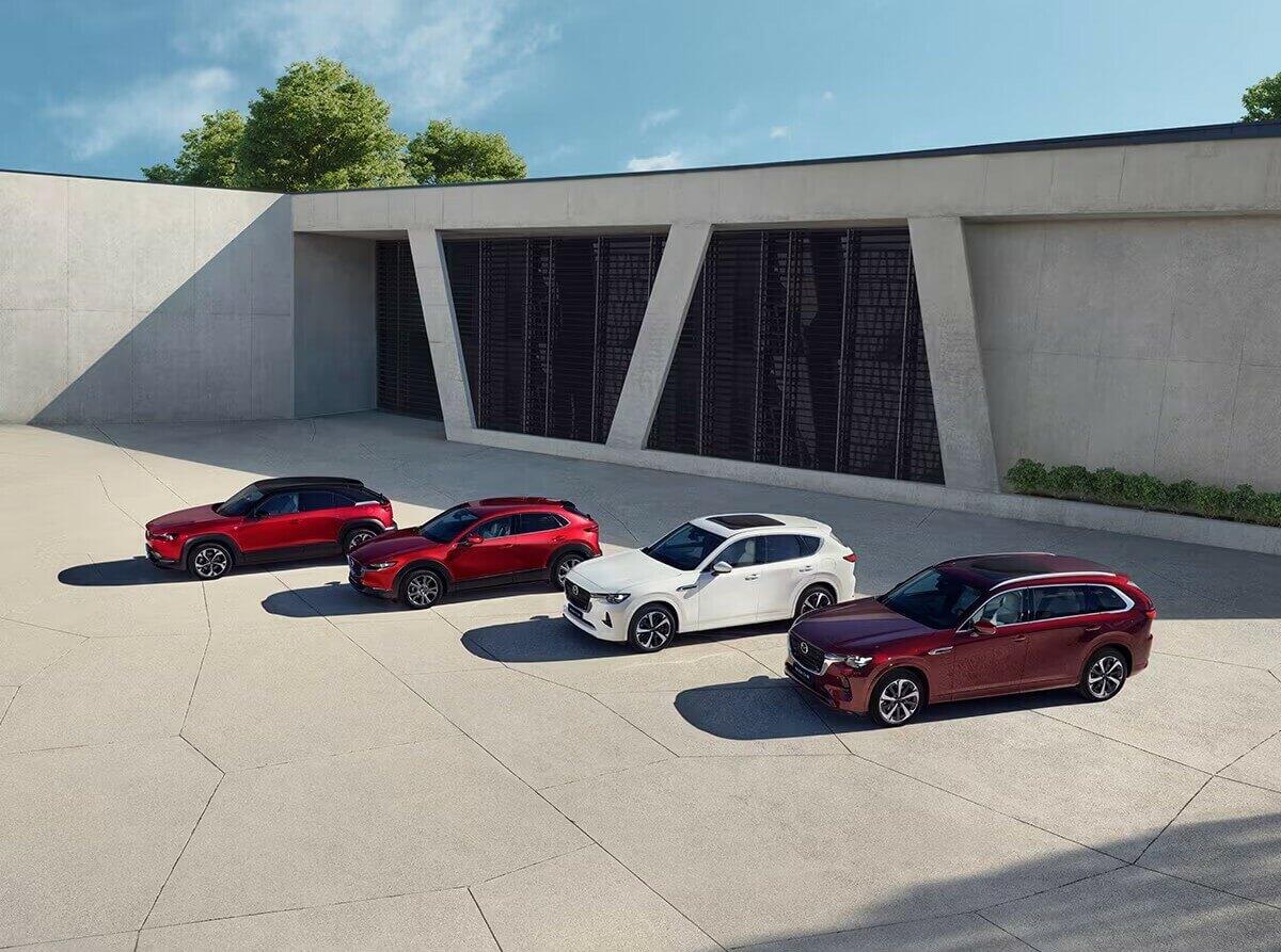 Testovací jízdy Mazda