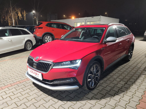 SUPERB Scout 2.0 TSI 206 kW automat, DPH