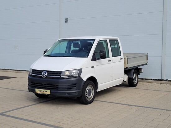 VOLKSWAGEN TRANSPORTER - PODVOZEK double cab, valník  2.0 TDI 75 kW manuál, DPH_1